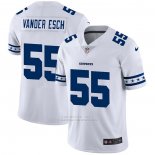 Camiseta NFL Limited Dallas Cowboys Vander Esch Team Logo Fashion Blanco