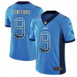 Camiseta NFL Limited Detroit Lions Stafford Rush Drift Fashion Azul