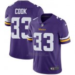 Camiseta NFL Limited Hombre 33 Cook Minnesota Vikings Violeta