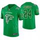Camiseta NFL Limited Hombre Atlanta Falcons Devonta Freeman St. Patrick's Day Verde