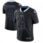Camiseta NFL Limited Hombre Buffalo Bills Steven Hauschka Negro Color Rush 2018 Lights Out