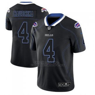 Camiseta NFL Limited Hombre Buffalo Bills Steven Hauschka Negro Color Rush 2018 Lights Out