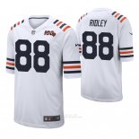 Camiseta NFL Limited Hombre Chicago Bears Riley Ridley 100th Season Classic Blanco
