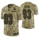 Camiseta NFL Limited Hombre Cincinnati Bengals Andrew Brown Camuflaje 2018 Salute To Service