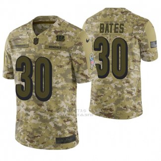 Camiseta NFL Limited Hombre Cincinnati Bengals Jessie Bates III Camuflaje 2018 Salute To Service