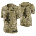 Camiseta NFL Limited Hombre Cincinnati Bengals Randy Bullock Camuflaje 2018 Salute To Service