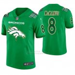 Camiseta NFL Limited Hombre Denver Broncos Brandon Mcmanus St. Patrick's Day Verde