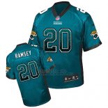 Camiseta NFL Limited Hombre Jacksonville Jaguars 20 Jalen Ramsey Verde Stitched Drift Fashion