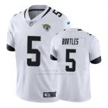 Camiseta NFL Limited Hombre Jacksonville Jaguars Blake Bortles Blanco Negro Vapor Untouchable