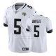 Camiseta NFL Limited Hombre Jacksonville Jaguars Blake Bortles Blanco Negro Vapor Untouchable