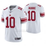 Camiseta NFL Limited Hombre New York Giants Eli Manning Blanco Vapor Untouchable