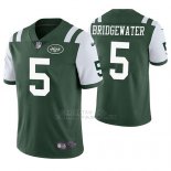 Camiseta NFL Limited Hombre New York Jets Teddy Bridgewater Verde Vapor Untouchable