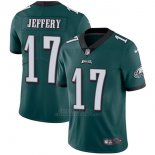 Camiseta NFL Limited Hombre Philadelphia Eagles 17 Jeffery Verde Negro