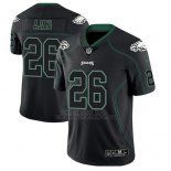 Camiseta NFL Limited Hombre Philadelphia Eagles Jay Ajayi Negro Color Rush 2018 Lights Out