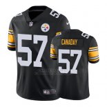 Camiseta NFL Limited Hombre Pittsburgh Steelers Kameron Canaday Negro Vapor Untouchable Throwback