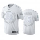 Camiseta NFL Limited Kansas City Chiefs Patrick Mahomes MVP Blanco