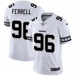 Camiseta NFL Limited Las Vegas Raiders Ferrell Team Logo Fashion Blanco