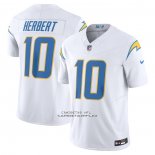 Camiseta NFL Limited Los Angeles Chargers Justin Herbert Vapor F.U.S.E. Blanco