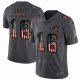Camiseta NFL Limited Los Angeles Rams Goff Retro Flag Negro