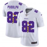 Camiseta NFL Limited Minnesota Vikings Pudolph Logo Dual Overlap Blanco