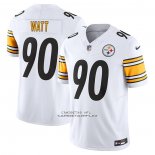 Camiseta NFL Limited Pittsburgh Steelers T.J. Watt Vapor F.U.S.E. Blanco