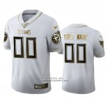 Camiseta NFL Limited Tennessee Titans Personalizada Golden Edition Blanco