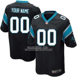 Camiseta NFL Nino Carolina Panthers Personalizada Negro