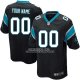 Camiseta NFL Nino Carolina Panthers Personalizada Negro