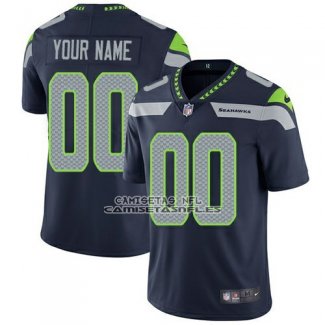 Camiseta NFL Nino Seattle Seahawks Personalizada Azul