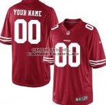 Camiseta NFL San Francisco 49ers Personalizada Rojo