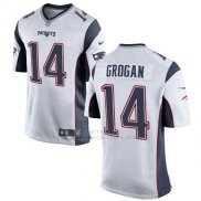 Camiseta New England Patriots Grogan Blanco Nike Game NFL Nino