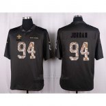 Camiseta New Orleans Saints Jordan Apagado Gris Nike Anthracite Salute To Service NFL Hombre Camiseta New Orleans Saints Jordan Apagado Gris Nike Anthracite Salute To Service NFL Hombre