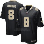 Camiseta New Orleans Saints Manning Negro Nike Game NFL Hombre