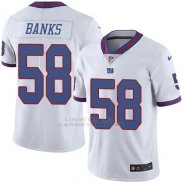 Camiseta New York Giants Banks Blanco Nike Legend NFL Hombre