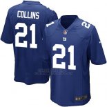 Camiseta New York Giants Collins Azul Nike Game NFL Hombre