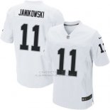 Camiseta Oakland Raiders Janikowski Blanco Nike Elite NFL Hombre