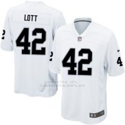 Camiseta Oakland Raiders Lott Blanco Nike Game NFL Nino