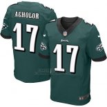 Camiseta Philadelphia Eagles Agholor Verde Nike Elite NFL Oscuro Hombre