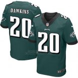 Camiseta Philadelphia Eagles Dawkins Verde Nike Elite NFL Oscuro Hombre