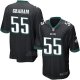 Camiseta Philadelphia Eagles Graham Negro Nike Game NFL Nino