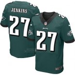 Camiseta Philadelphia Eagles Jenkins Verde Nike Elite NFL Oscuro Hombre