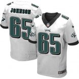 Camiseta Philadelphia Eagles Johnson Blanco Nike Elite NFL Hombre