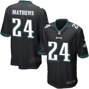 Camiseta Philadelphia Eagles Mathews Negro Nike Game NFL Nino