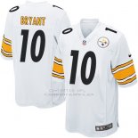 Camiseta Pittsburgh Steelers Bryant Blanco Nike Game NFL Nino
