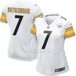 Camiseta Pittsburgh Steelers Roethlisberger Blanco Nike Game NFL Mujer