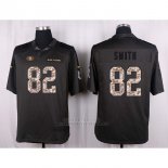Camiseta San Francisco 49ers Smith Apagado Gris Nike Anthracite Salute To Service NFL Hombre