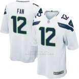 Camiseta Seattle Seahawks Fan Blanco Nike Game NFL Hombre