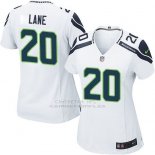 Camiseta Seattle Seahawks Lane Blanco Nike Game NFL Mujer