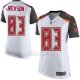 Camiseta Tampa Bay Buccaneers Jackson Blanco Nike Game NFL Mujer