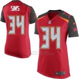 Camiseta Tampa Bay Buccaneers Sims Rojo Nike Game NFL Mujer